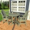 Highwood Usa Hamilton 3pc Round Counter Height Outdoor Patio Furniture Dining Set AD-CNA36-EUC - alternate 2
